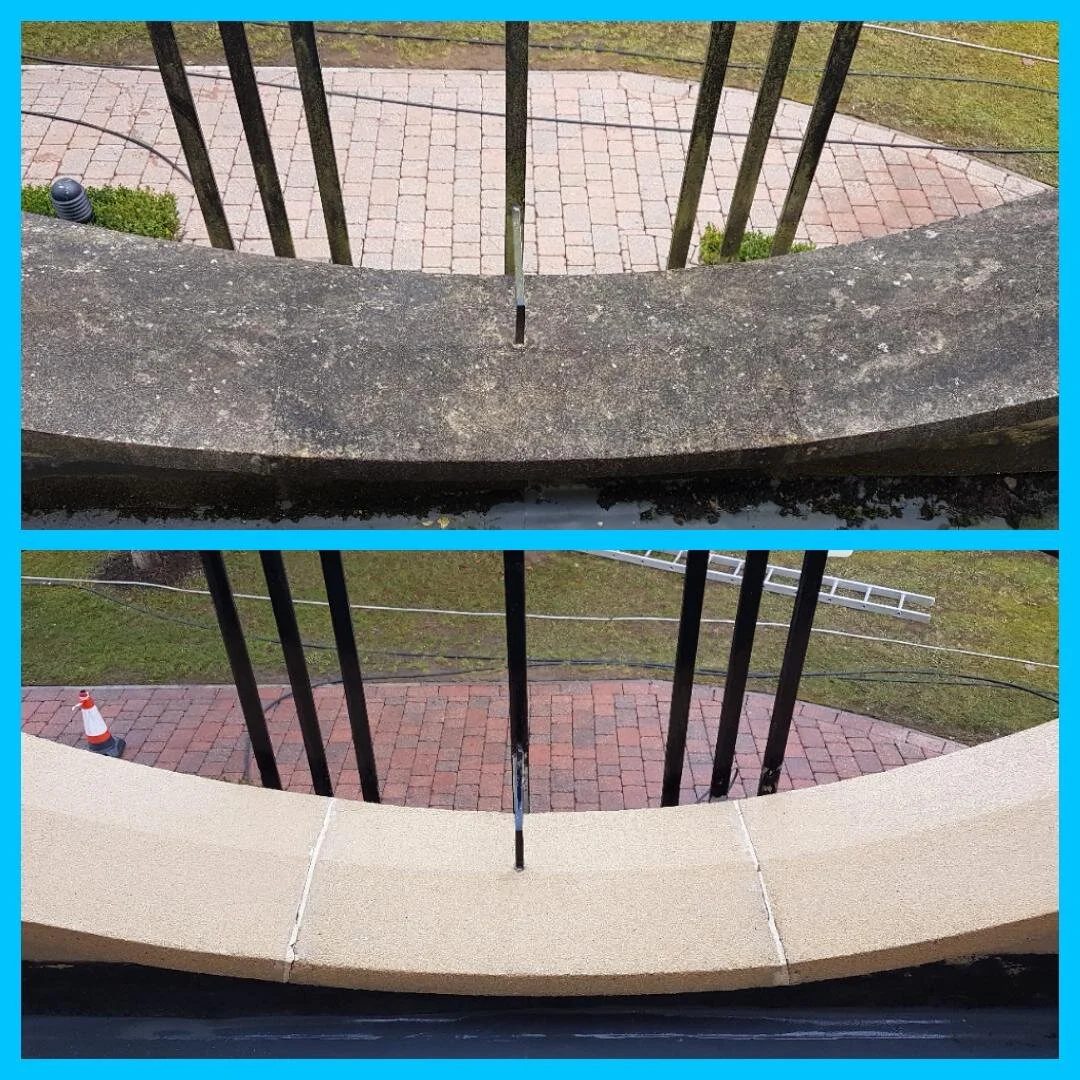 Exterior cleaning job