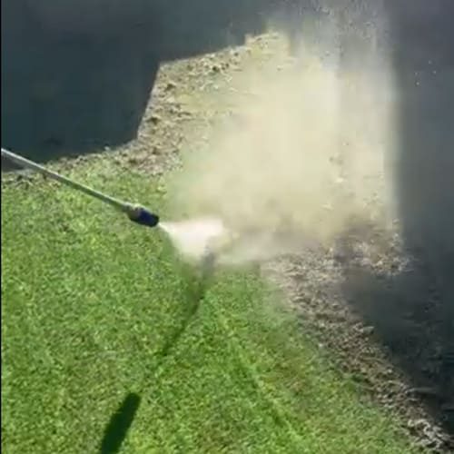 Exterior cleaning job