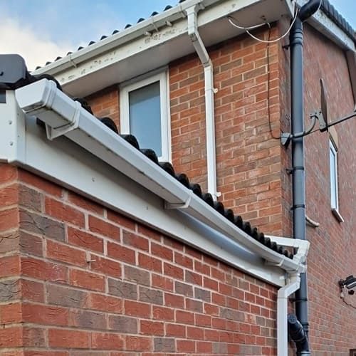 Exterior cleaning job