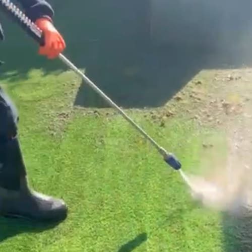 Exterior cleaning job
