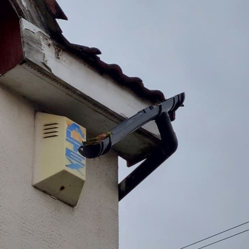 Exterior cleaning job