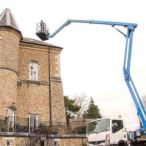 Exterior cleaning job