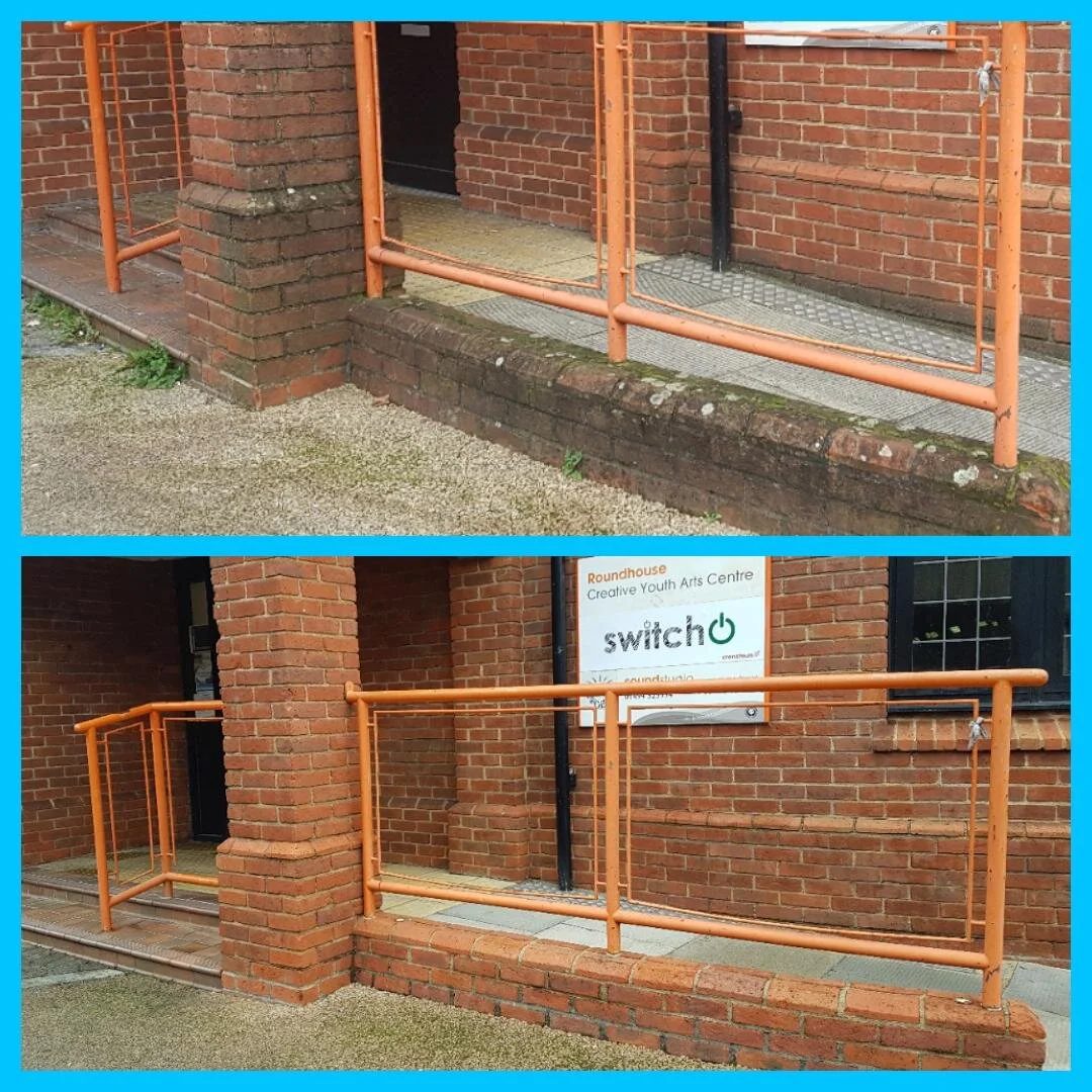 Exterior cleaning job