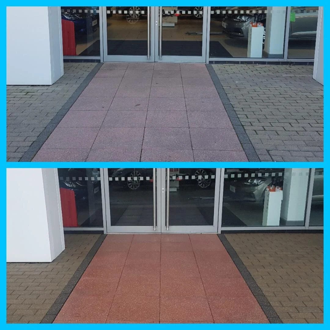 Exterior cleaning job