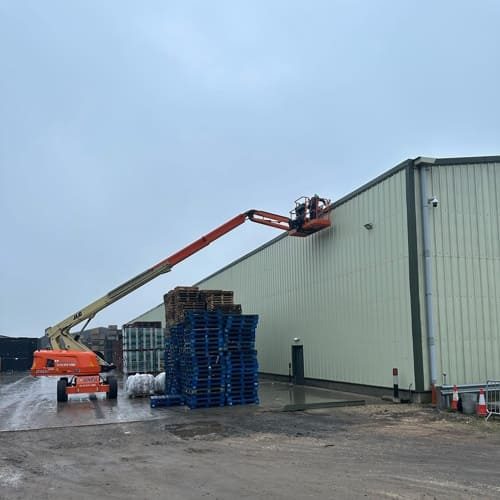 Cladding Cleaning job