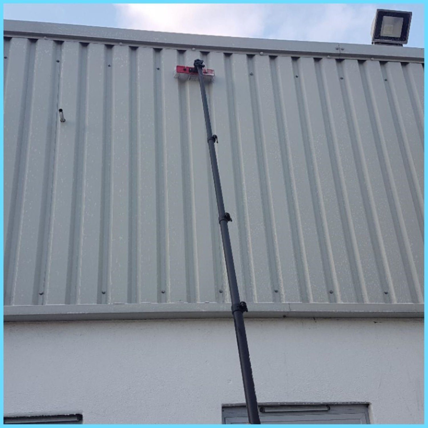 Exterior cleaning job